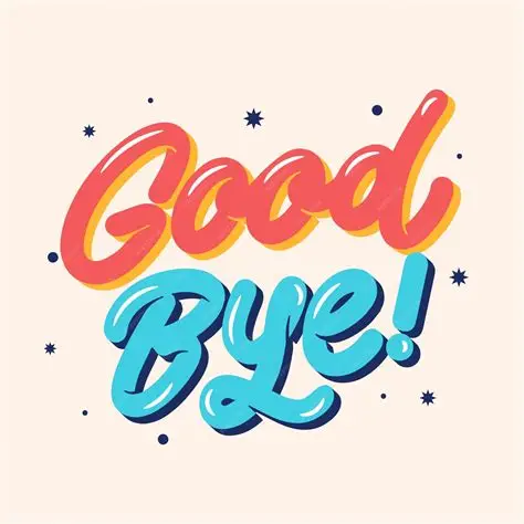 Good bye image